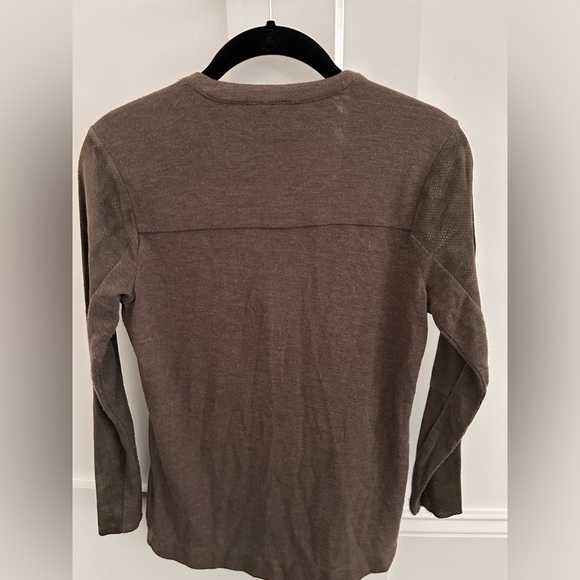 Ecru Brown Sweater Jacket size xs - Picture 2 of 4